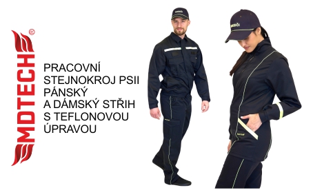 PSII s teflonovou úpravou