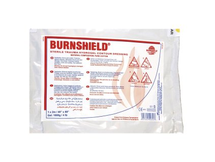 Rouška na popáleniny BURNSHIELD Hydrogel 100x200cm