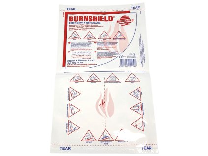 Rouška na popáleniny BURNSHIELD Hydrogel 20x20cm