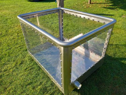 Požární nádrž MDTECH 1000 l nerez