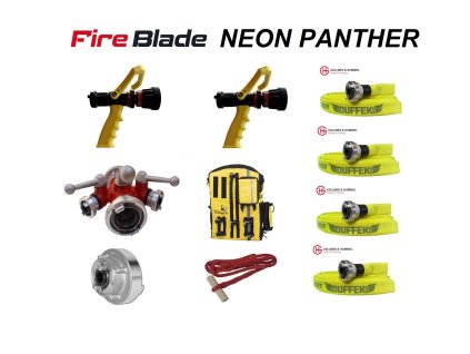program fire blade GH 4x hadice neon panther