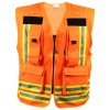 Reflexní vesta s kapsami