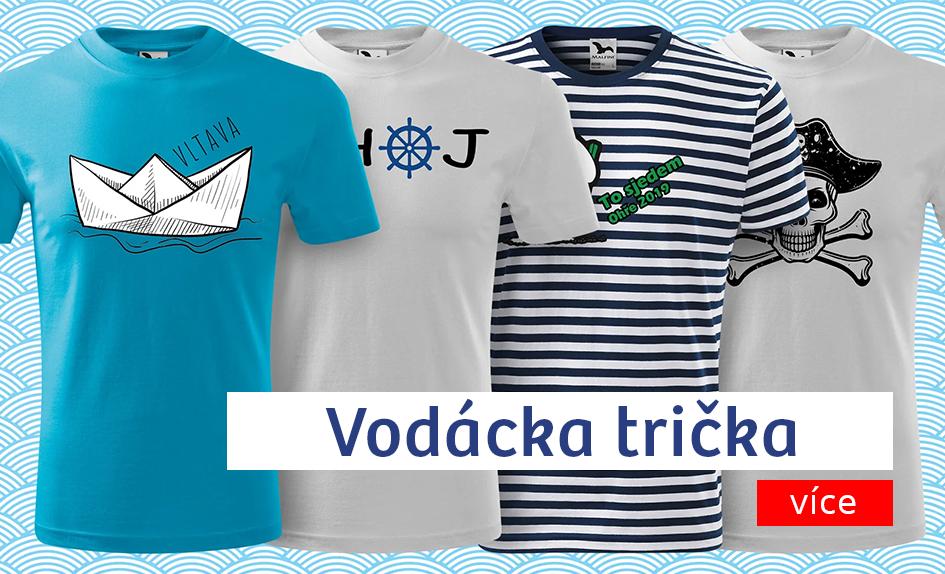 Vodácká trička s potiskem