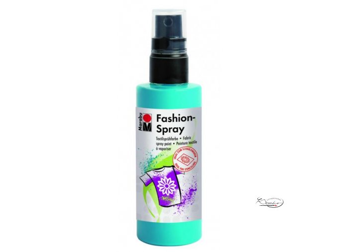 Fashion Spray Marabu 100 ml - 091 Karibská modrá
