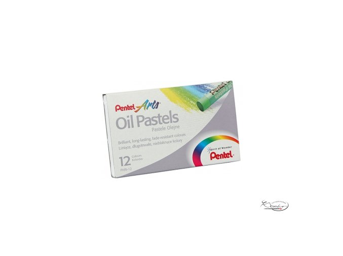 Pentel Arts Oil Pastels 12