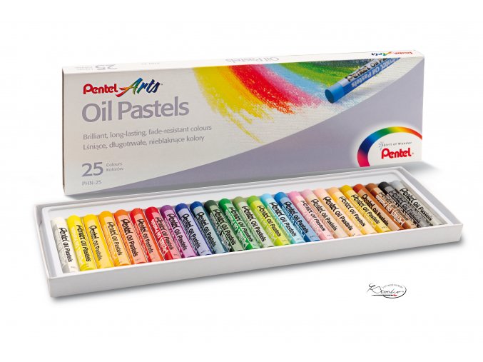 Pentel Arts Oil Pastels 25