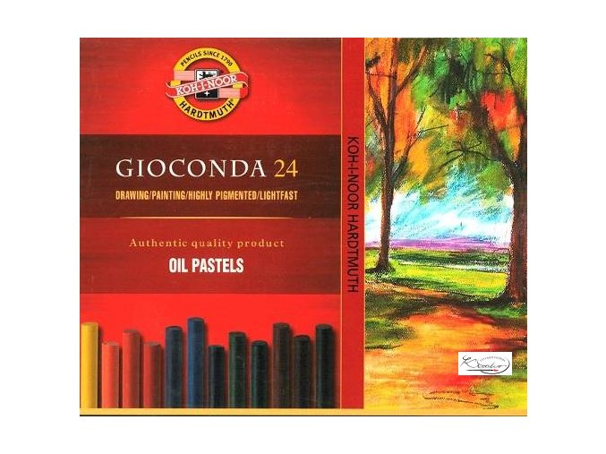 Gioconda 24 Oil Pastels