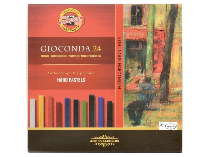 Gioconda 24 Hard Pastels