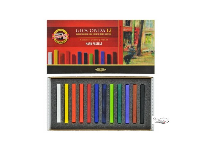 Gioconda 12 Hard Pastels