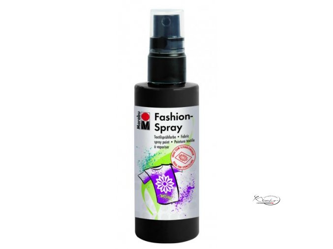 Fashion Spray Marabu 100 ml - 073 Černá