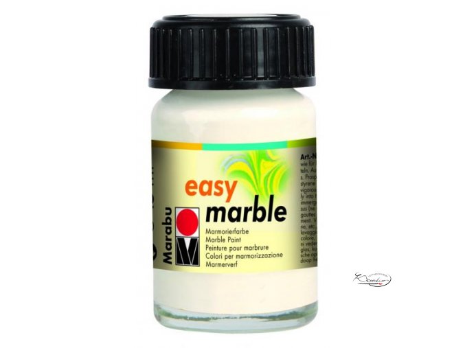 Mramorovací barva easy marble 15ml 101 crystal clear