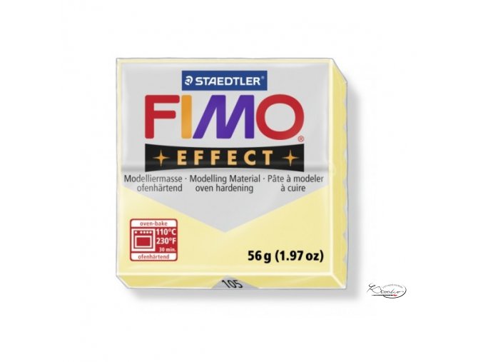 Fimo Effect Pastel - 105 Vanilková