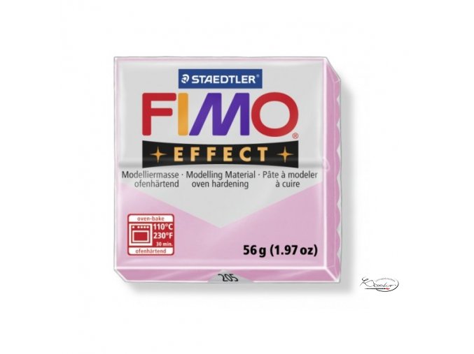 Fimo hmota Effect Pastel - 205 Růžová