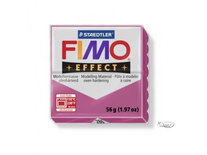 Fimo hmota Effect 56g - 286 Rubín