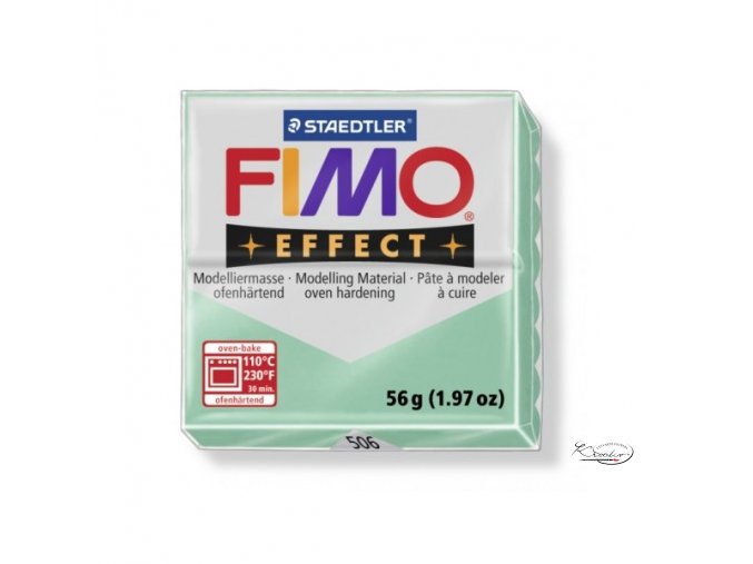 Fimo hmota Effect Gemstone - 506 Nefrit