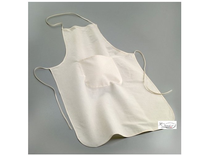 Bavlněná zástěra 60x90 cm Natur