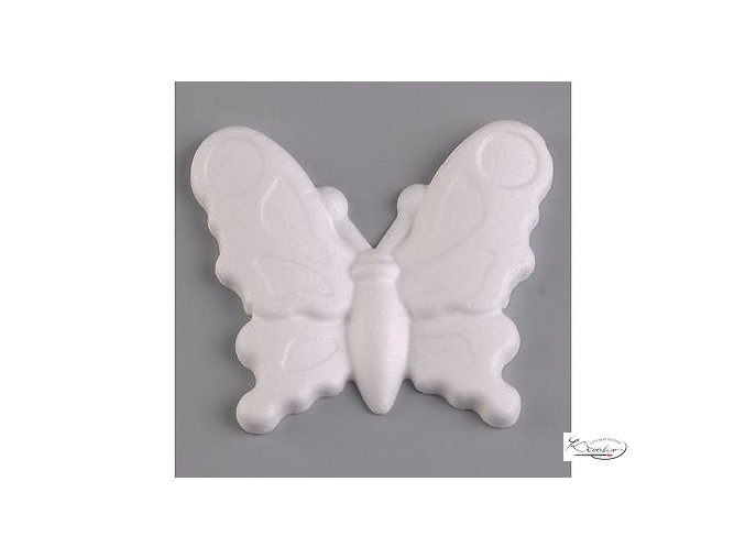 Polystyren Motýl 11x12,5 cm