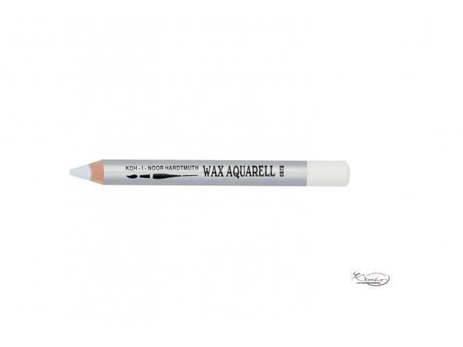 Wax Aquarell pastelka - 01 bílá