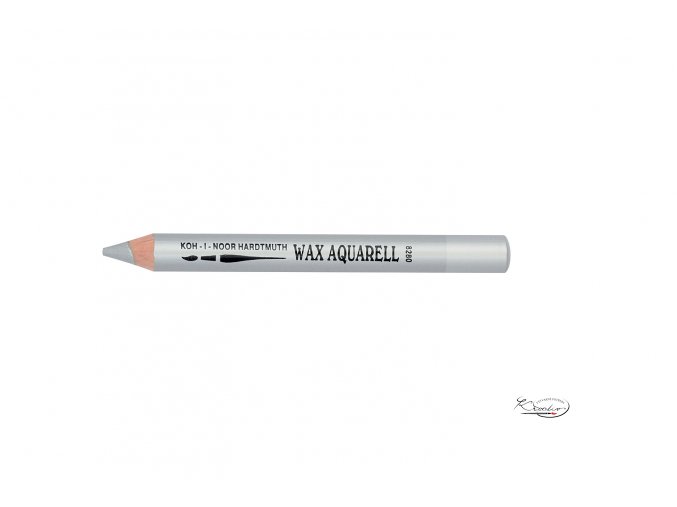 Wax Aquarell pastelka - 39 stříbrná