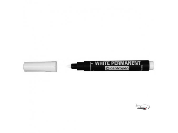 Značkovač 8586 White Permanent Centropen