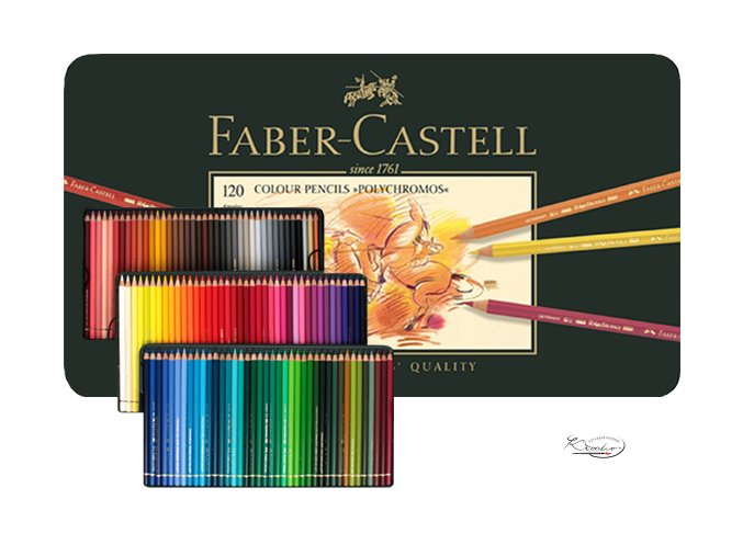 Pastelky Faber-Castell Polychromos 120 ks