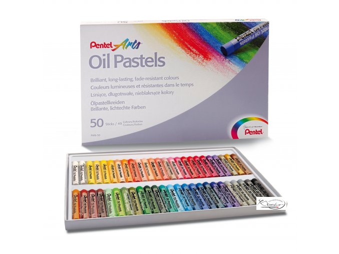 Pentel Arts Oil Pastels 50