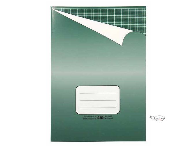 Školní sešit BOBO č.465 - A4 čtvereček