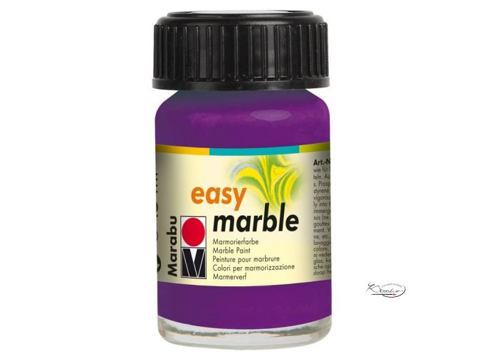 Mramorovací barva easy marble 15ml 081 Amethyst