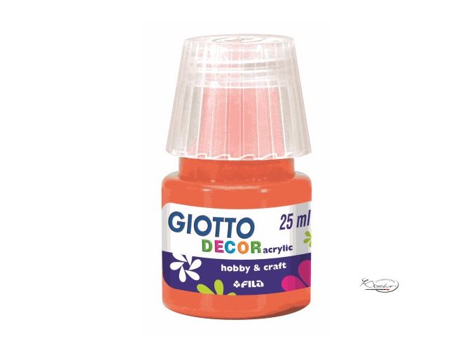 Akrylová barva Giotto Decor Matt 25ml - oranžová