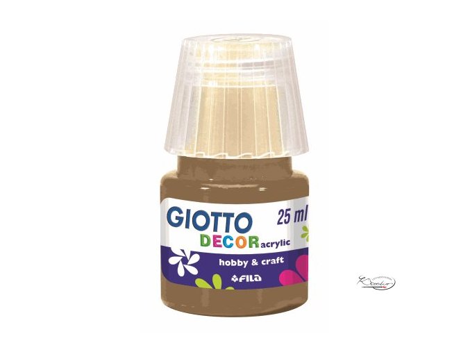 Akrylová barva Giotto Decor Matt 25ml - zlatá