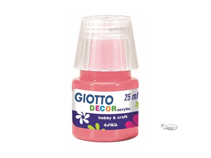 Akrylová barva Giotto Decor Matt 25ml - broskvová