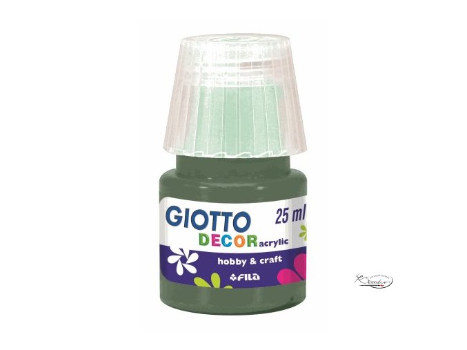 Akrylová barva Giotto Decor Matt 25ml - zelená lesní