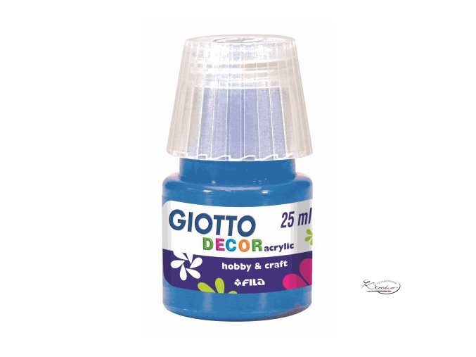 Akrylová barva Giotto Decor Matt 25ml - kobaltová modř