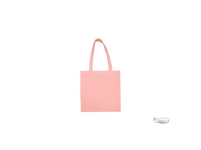 Taška bavlněná 42x38 cm - Růžová