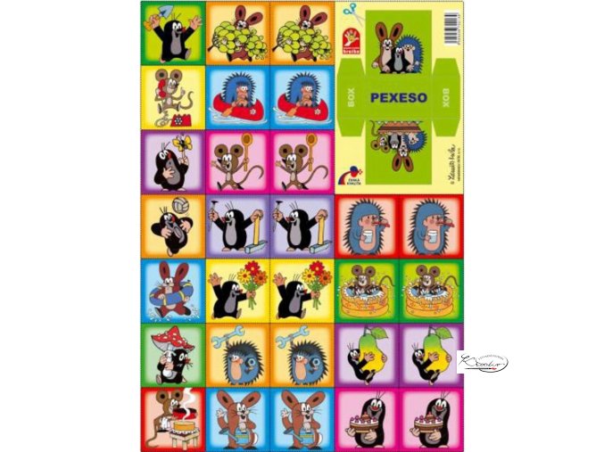 Pexeso - Krtek