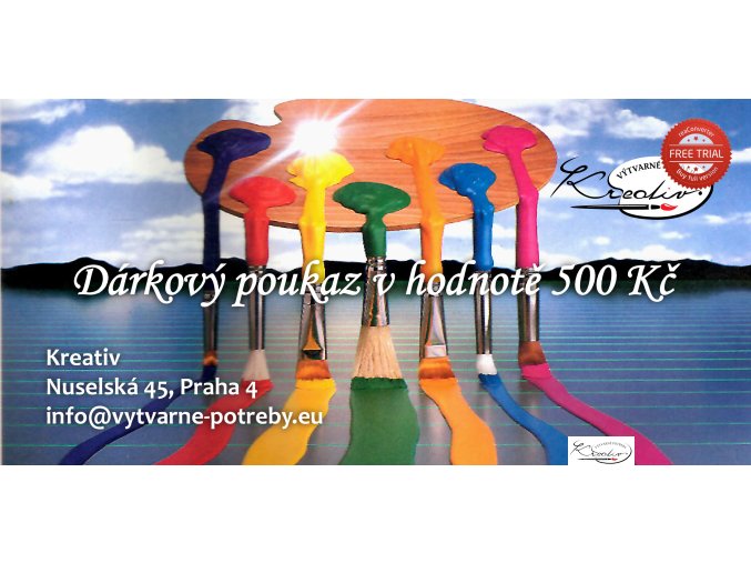 Dárkový poukaz 500,- Kč