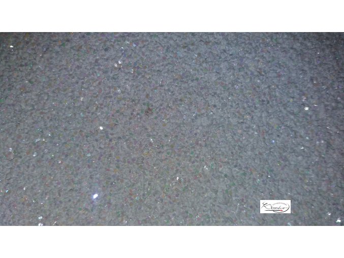 Glitr sypací 14ml - bílý hrubší