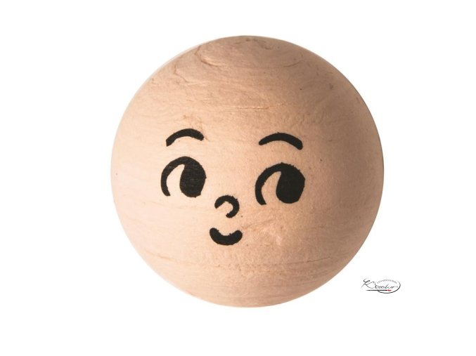 Obličej vata Panenka - 36 mm