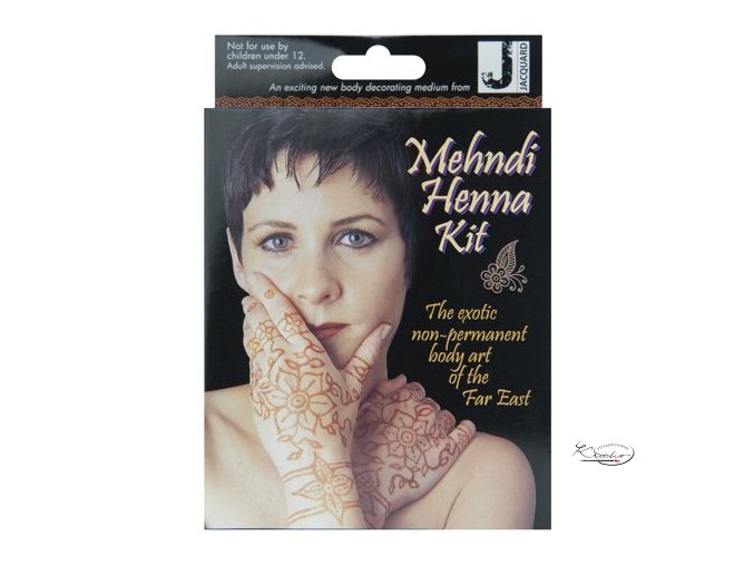 Souprava pro dočasné tetování Mehndi Henna
