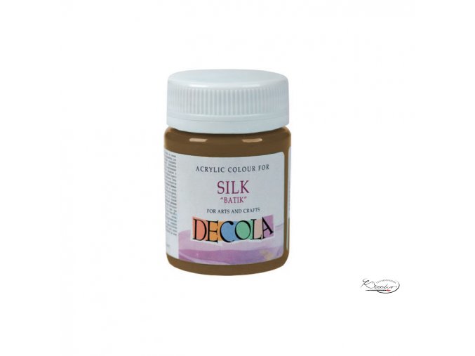 Akrylová barva na hedvábí Deco Batik 50 ml - 419 Brown