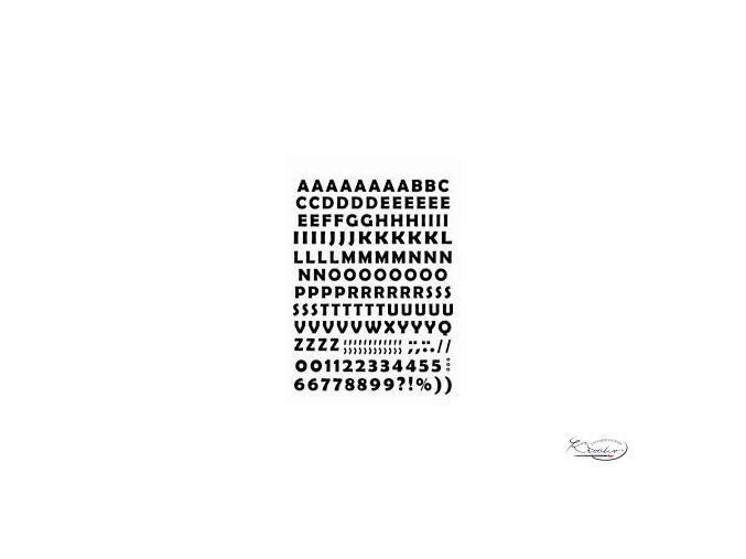 Samolepka ABC
