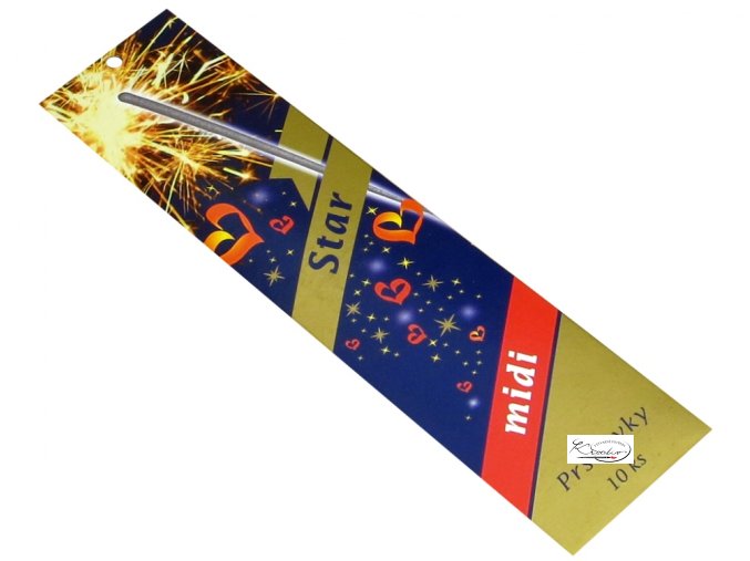 Prskavky 17 cm - 10 ks
