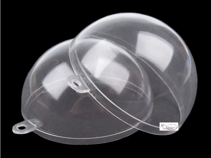 Plastová koule dvoudílná 10 cm