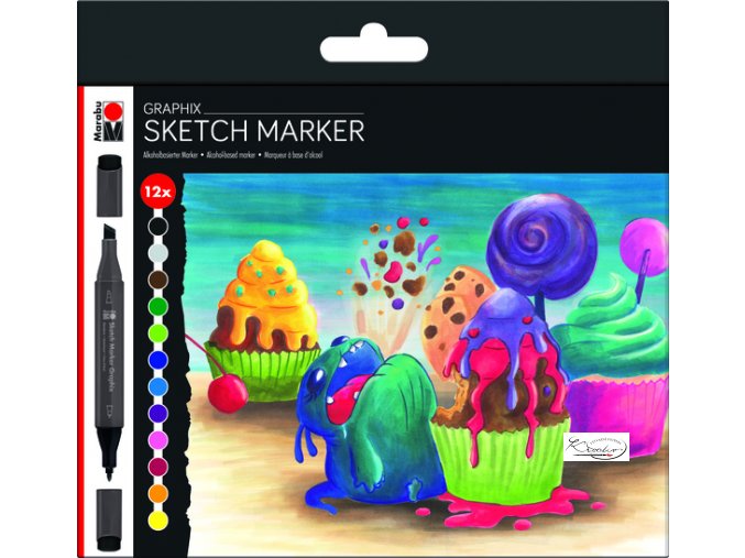 Sketch Marker Graphix 12