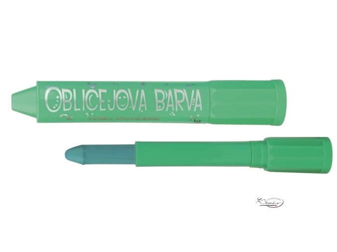 BARVA NA OBLIČEJ A TĚLO V TUŽCE - Zelená