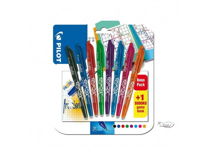 Pilot Frixion 07 sada Ball - Sudoku - 8 ks