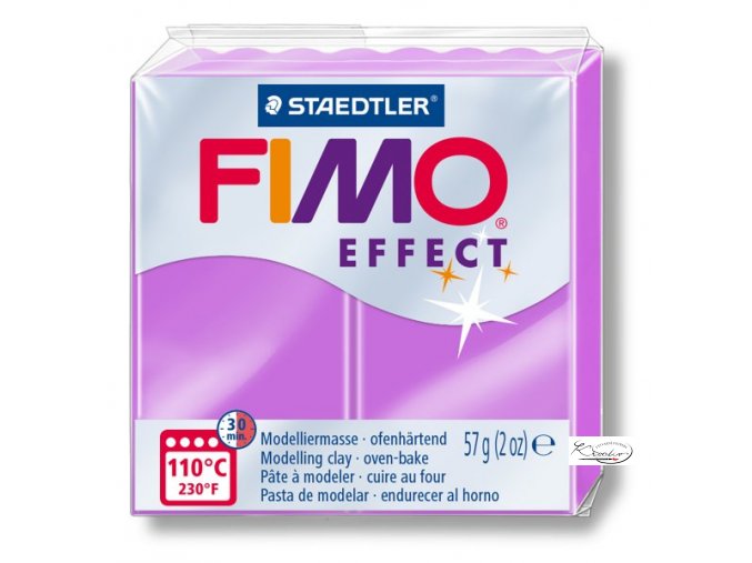 FIMO EFFECT NEON - 601 Neon purpurová