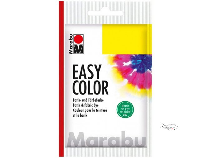 EASY COLOR MARABU 25 G - 067 Sytě zelená