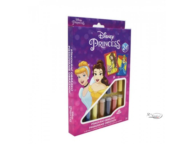 Pískování obrázků - Disney princezny