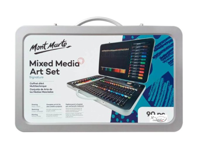 Mont Marte kreativní sada, č.0013US, 90ks, kovový box